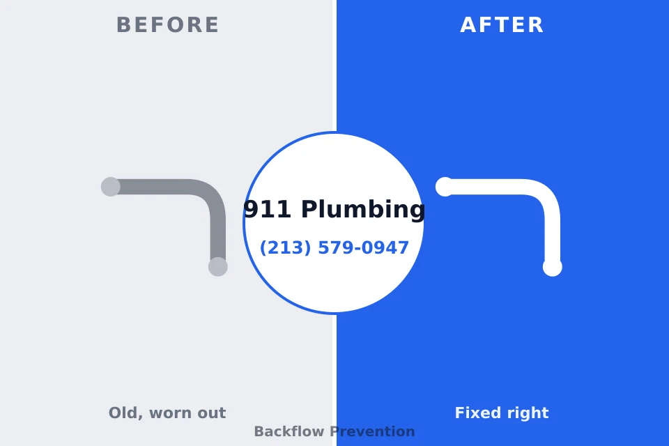 Before and after: plumbing company El Paso, IL